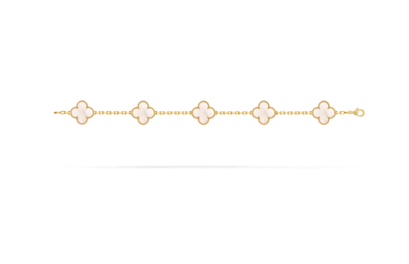 Alhambra Clover Bracelet - Mother of pearl