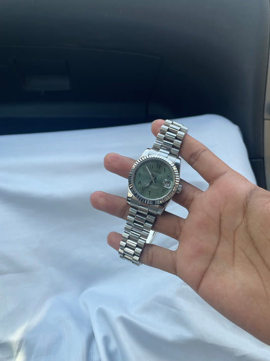 Seiko mod - Olive arabic dial