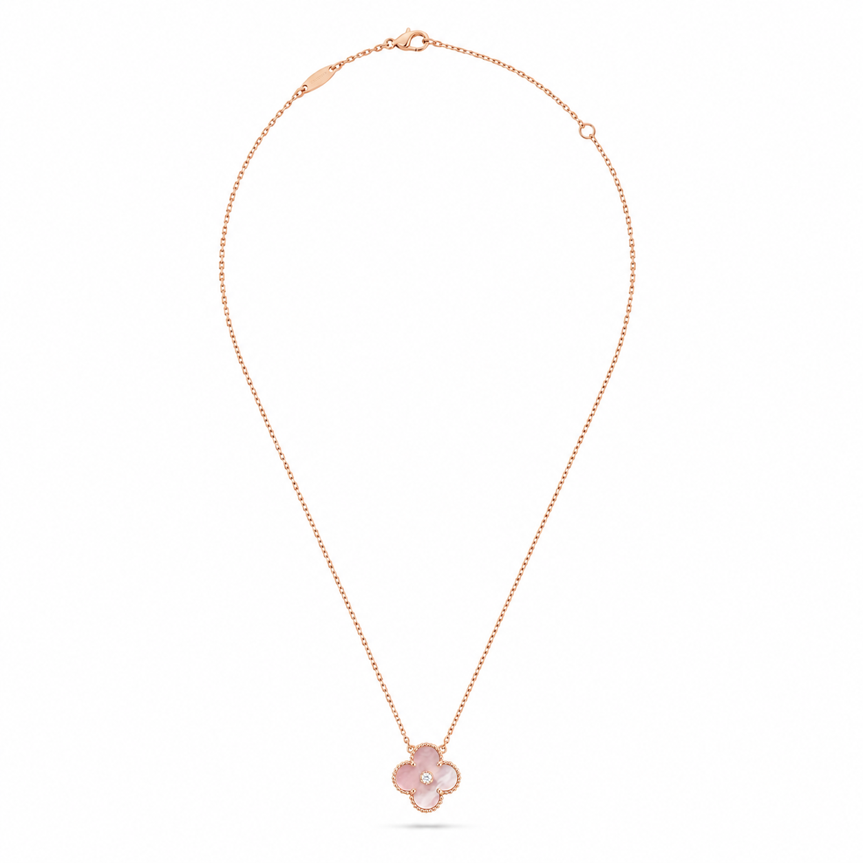 Alhambra Clover necklace - Pink Mother of Pearl