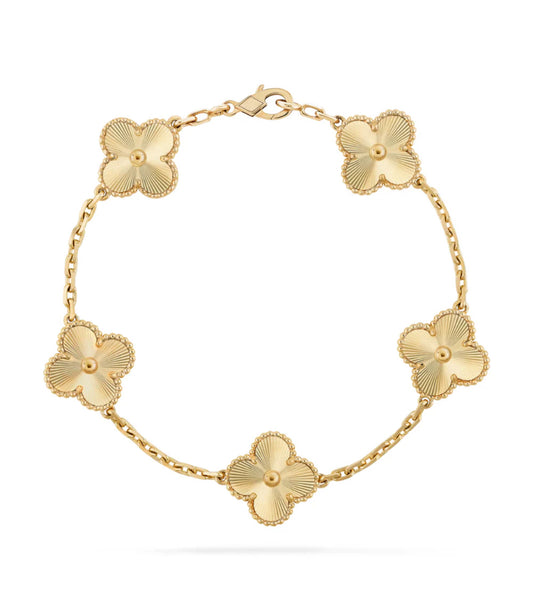 Alhambra Clover Bracelet - Gold