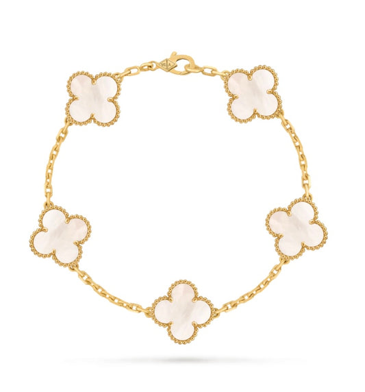 Alhambra Clover Bracelet - Mother of pearl