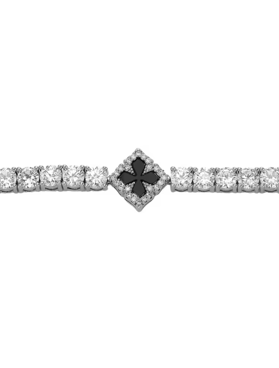 Tennis Cross Bracelet
