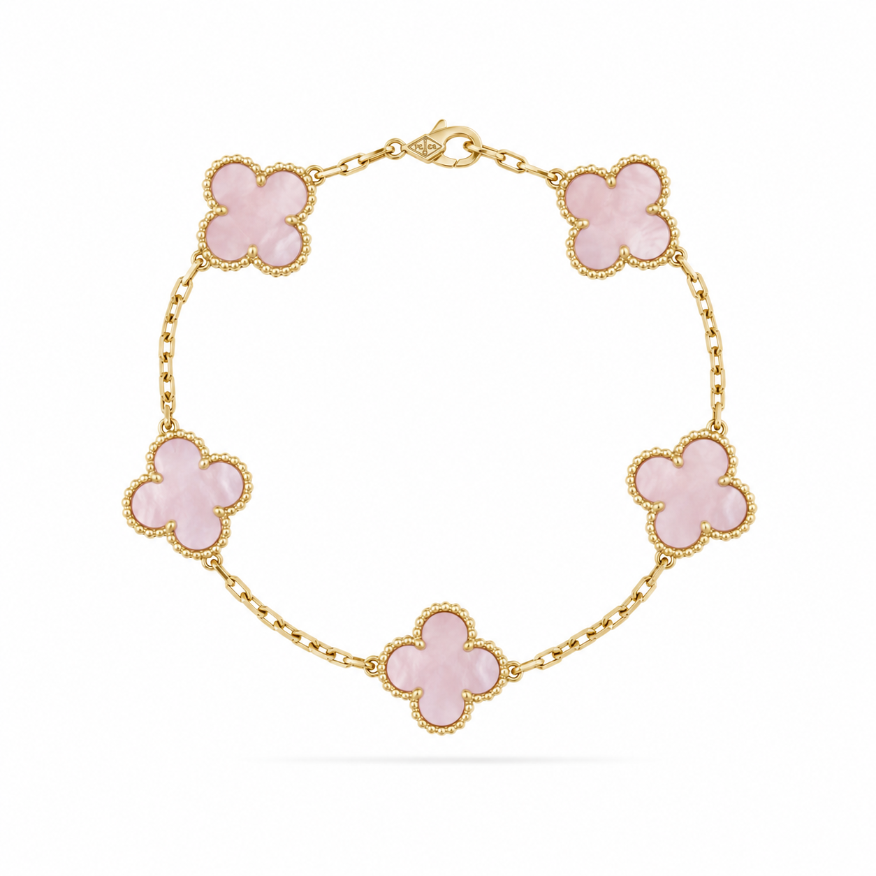 Alhambra Clover Bracelet - Pink Mother of Pearl