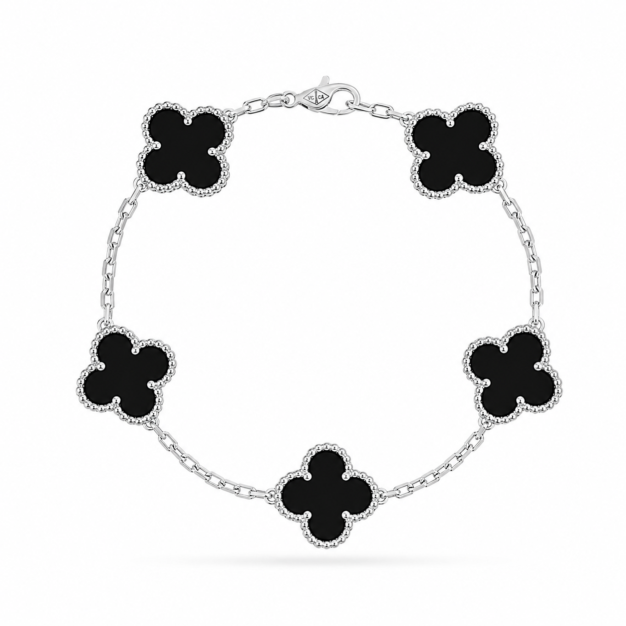 Alhambra Clover Bracelet - Onyx