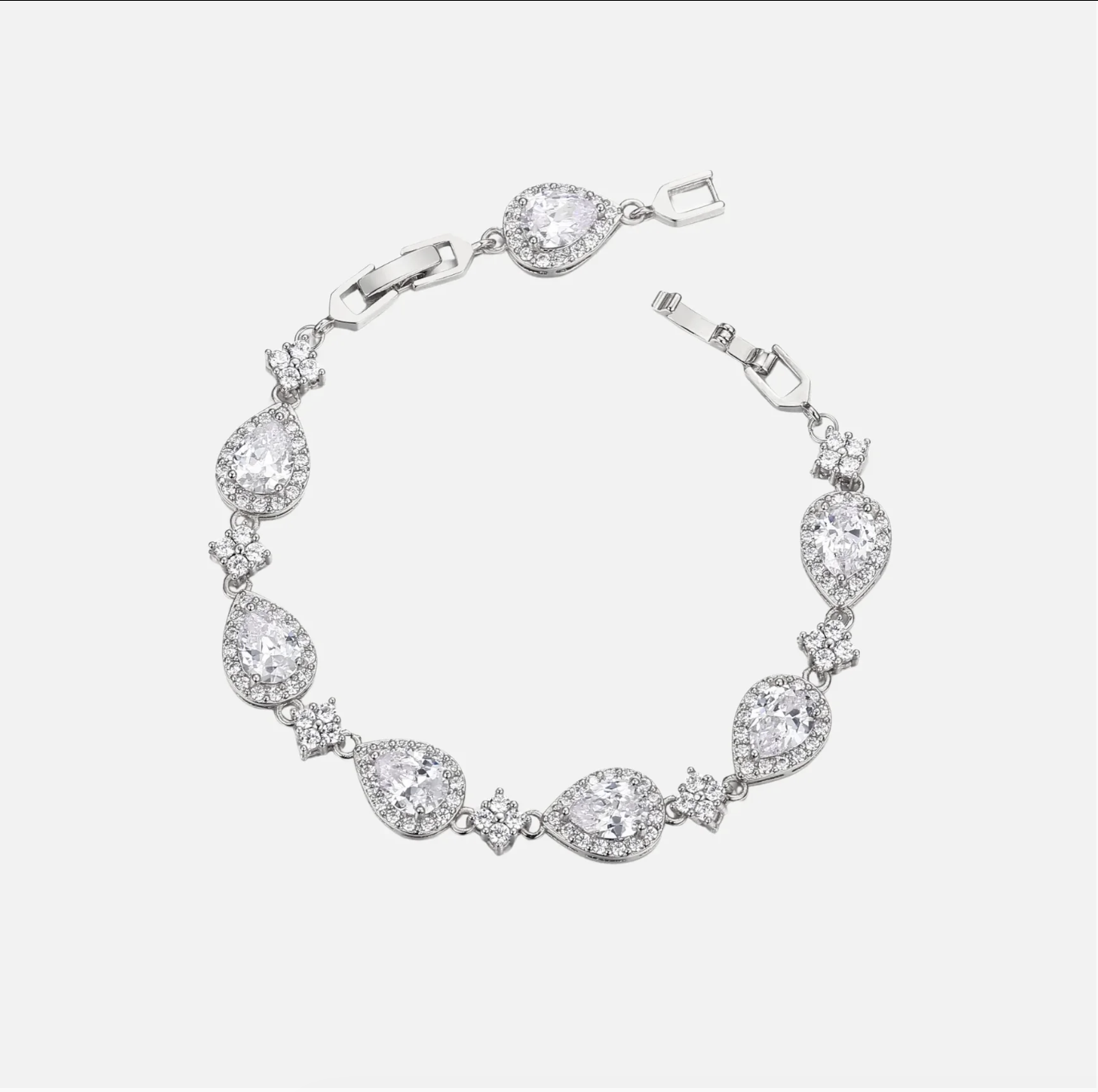 Pear shaped bracelet