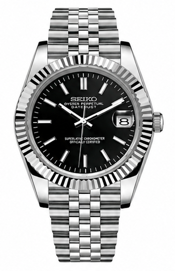 Seiko mod - Obsidian dial