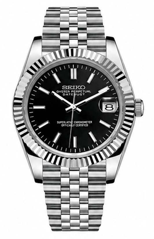 Seiko mod - Obsidian dial