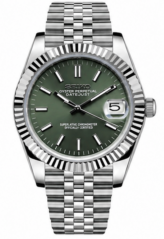 Seiko mod - Olive jubilee